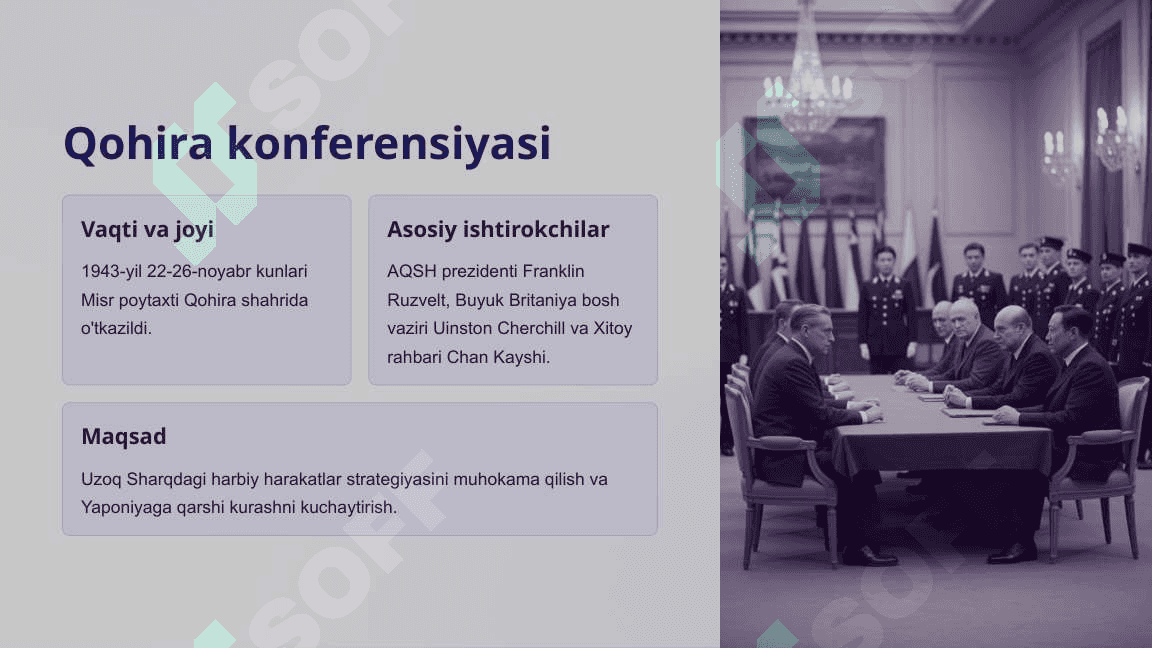 Qohira deklaratsiyasi tarixi va mazmuni 4