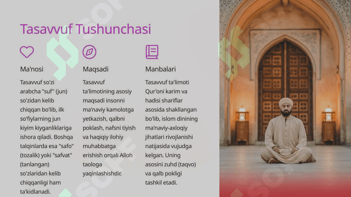 Tasavvuf Ma'naviy Kamolot Yo'li 3