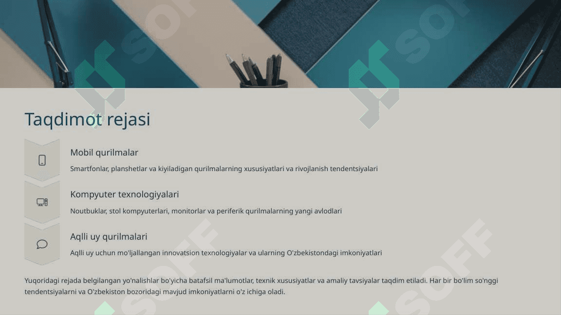 Zamonaviy Texnik Qurilmalar tahlili 2