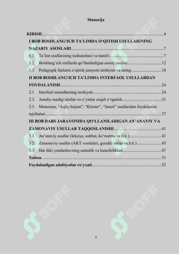 BOSHLANG‘ICH TA‘LIMNI TASHKIL ETISH USULLARI. 2