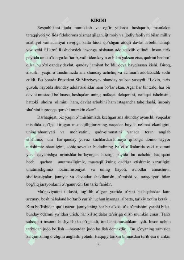 Tarixiy bilish tamoyillari va regulyativ funksiyalari 2