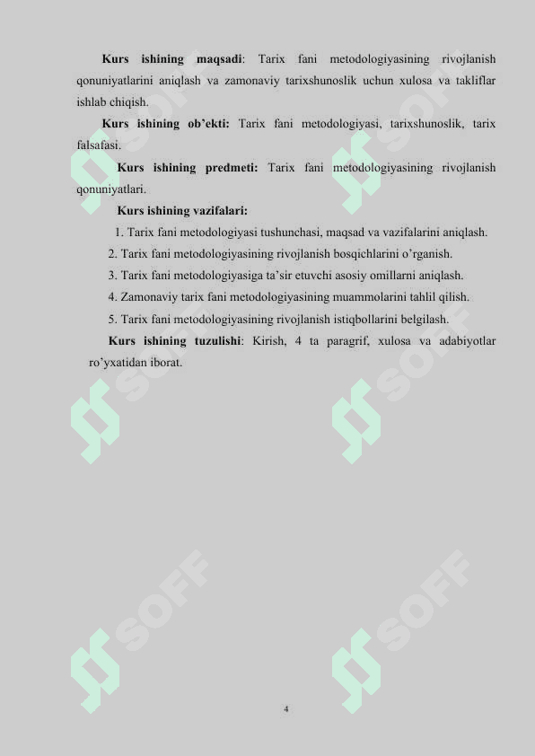 Tarix fani metodologiyasining rivojlanib borish qonuniyatlari 4