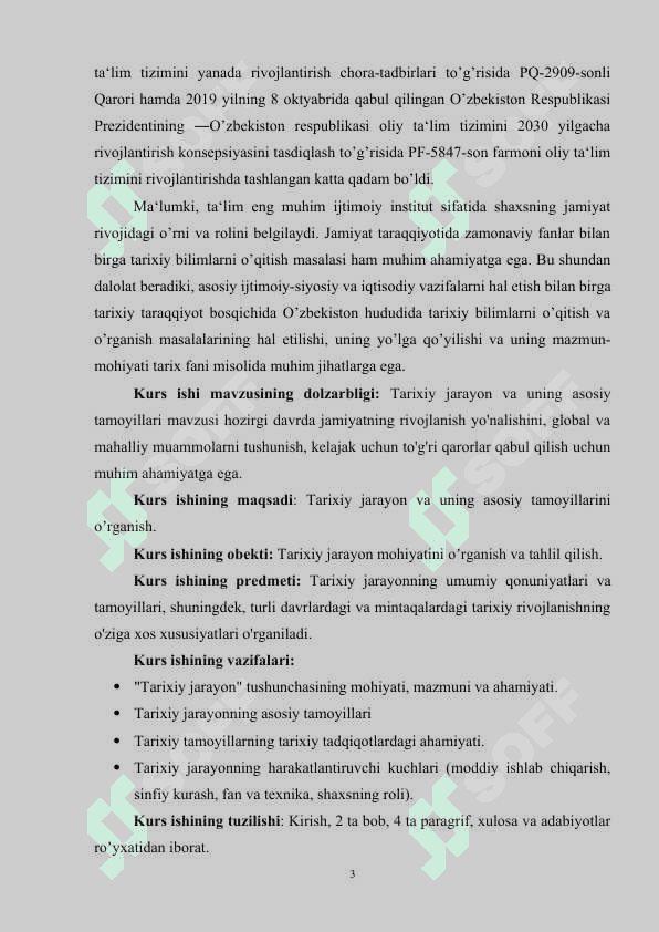 Tarixiy jarayon va uning asosiy tamoyillari 3