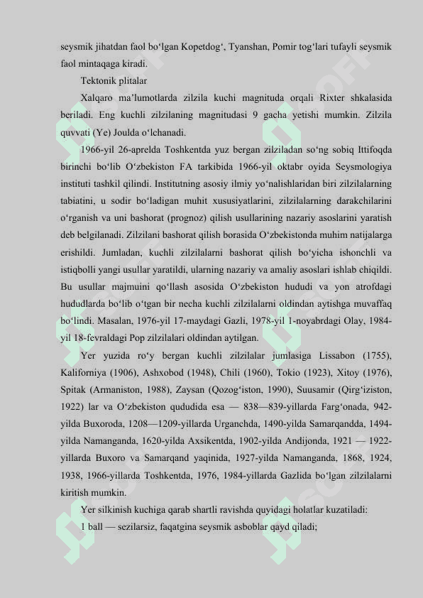 ZILZILA VA UNDA HARAKATLANISH QOIDALARI 3