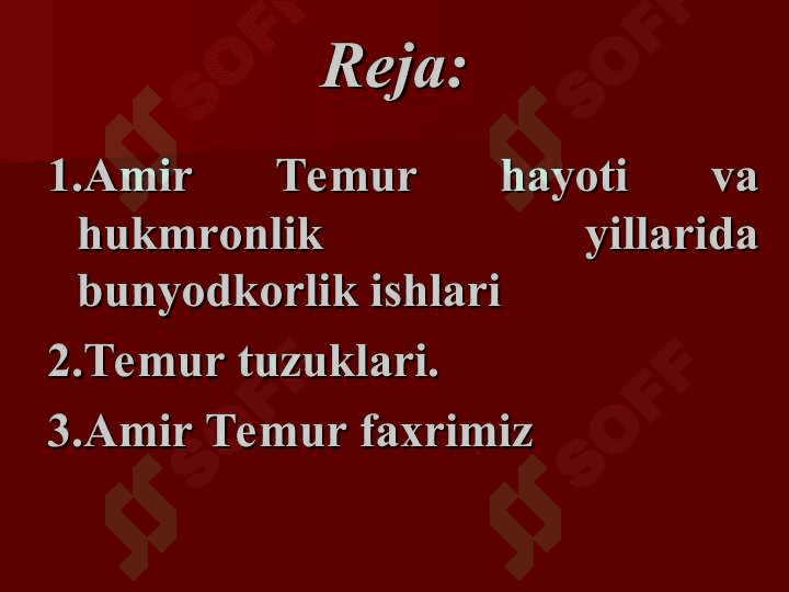 Amir Temur 2
