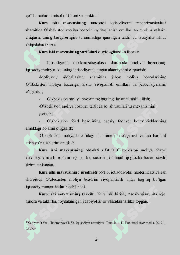 Investitsion fondlarning moliya bozoridagi operatsiyalari 3