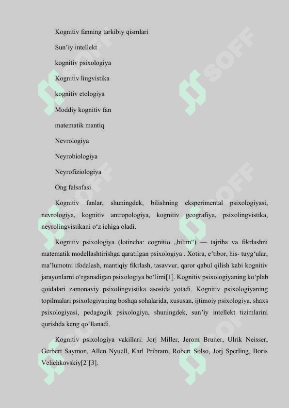 KOGNITIVIZM 4