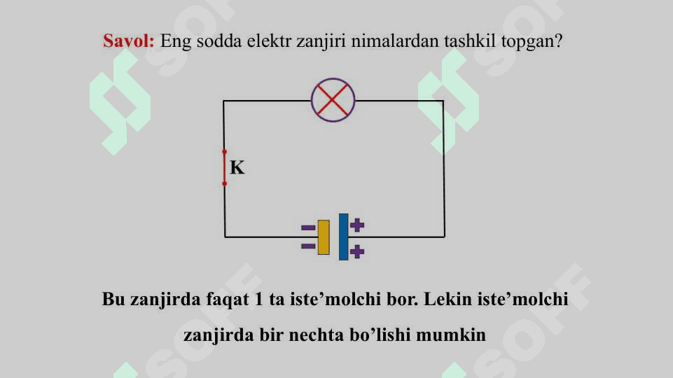 8-sinf fizika .Iste’molchilarni ketma-ket ulash 4