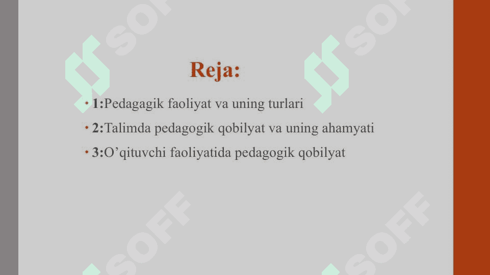 Pedagogik qobilyat va uning o’quvchi faoliyatidagi o’rni 2
