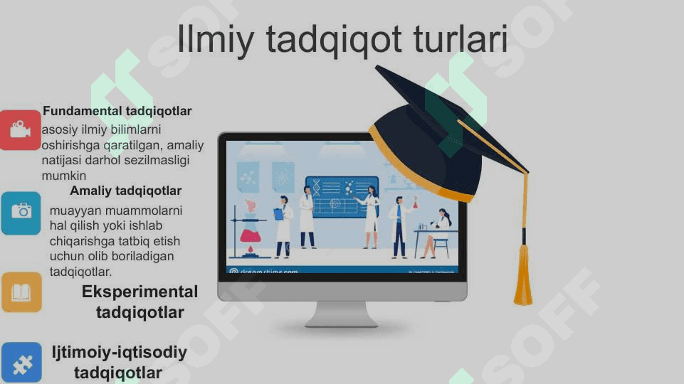 Ilmiy – tadqiqotlarni qo’llanishi va samaradorligi 4