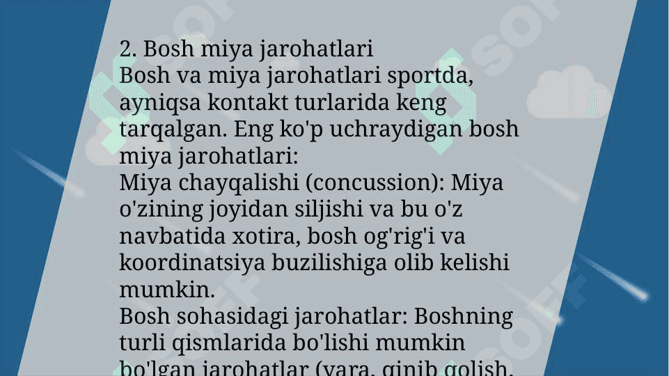 Sport jarohatlarining shaxs xulq-atvoriga ta'siri. 6