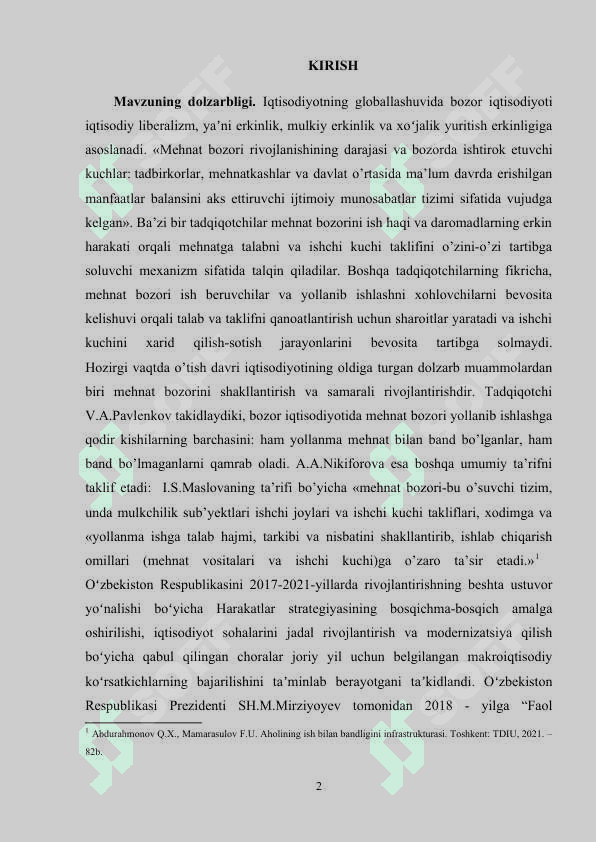Jahon iqtisodiyoti globallashuvining afzalliklari 2