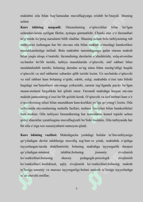 Jamoada tarbiyalsh jarayonida maktabgacha ta’lim yoshdagi bolalarda           ahoqiy sifatlarni tarkib toptirish 3