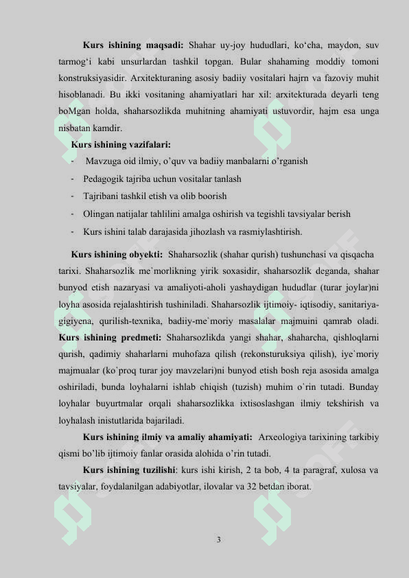 JARQO'TON ILK SHAHARSOZLIK MADANIYATI 3