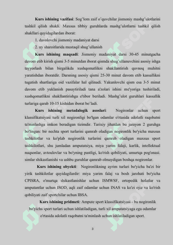 Jismoniy madaniyat  nazaryasi va metodikasi fanining maqsadi hamda vazifasi 3