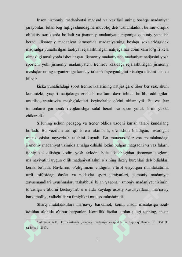 Jismoniy madaniyat  nazaryasi va metodikasi fanining maqsadi hamda vazifasi 5