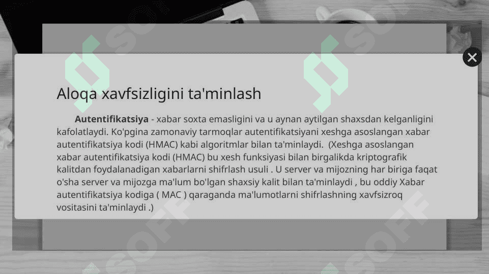 Axborotlarni kriptografik himoyalash. Xeshlash va steganografiya 3