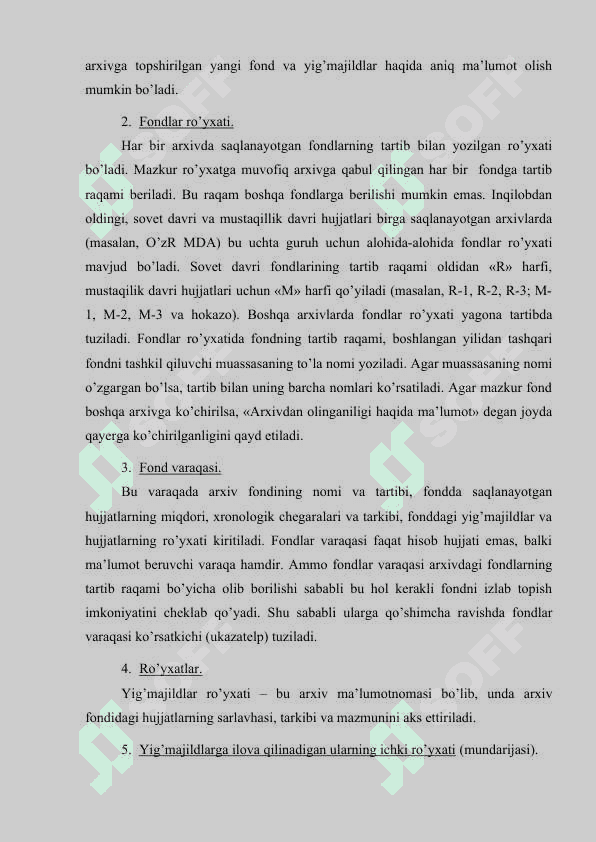Arxiv hujjatlarini saqlash tartibi 4