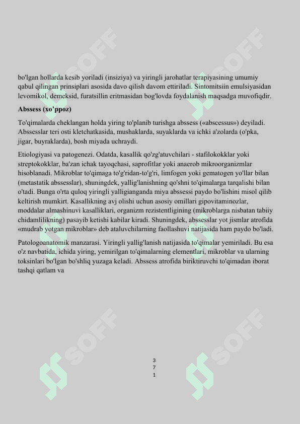 TERI VA TERI OSTIYOG' QATLAMINING YALLIG'LANISH KASALLIKLARI 8