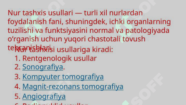 Nur tashxisi usullari 4