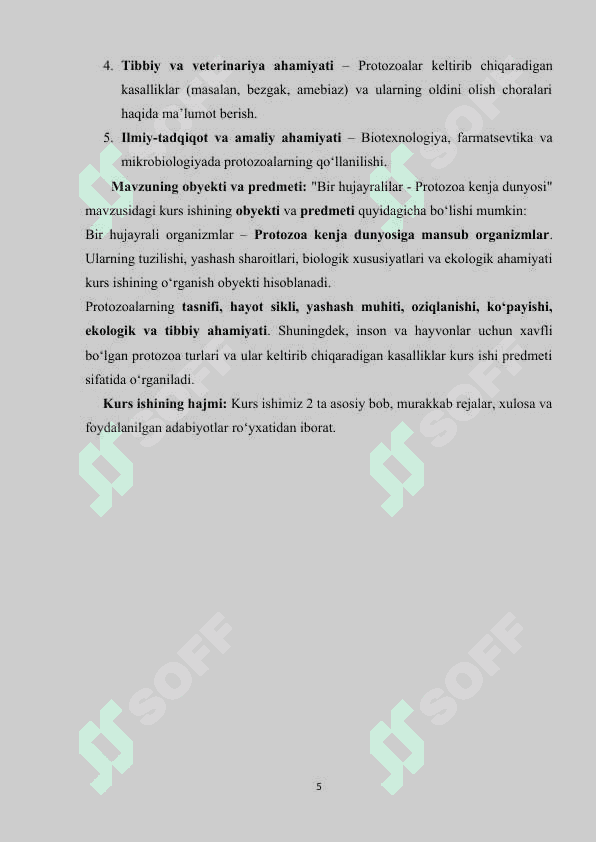 Bir hujayralilar - protozoa kenja dunyosi 5