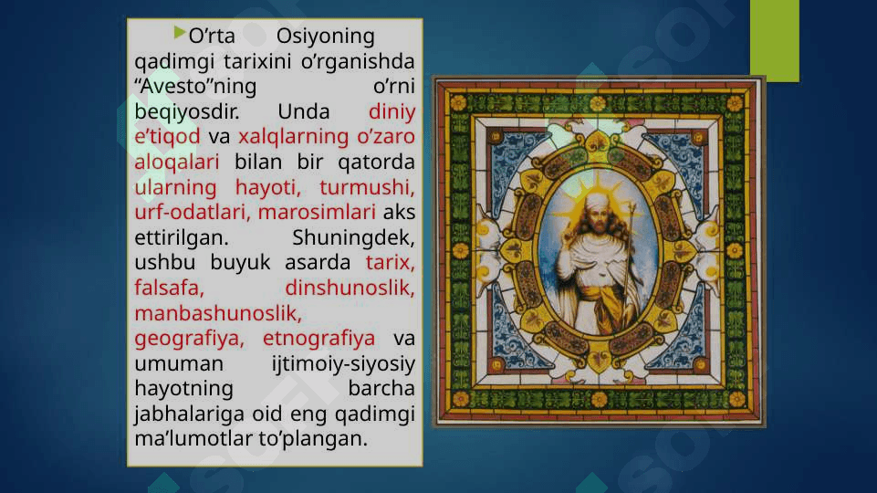 AVESTODA TA`LIM TARBIYAGA OID FIKRLAR 2