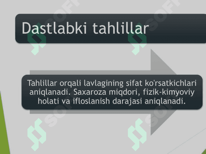 Qand lavlagidan shakar olish texnologiyasi 5