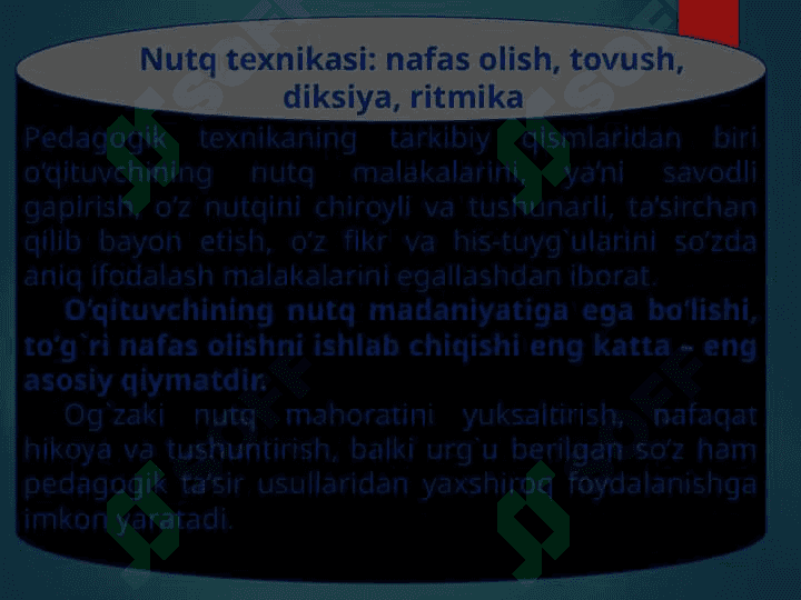Nutq texnikasi va madaniyati 8