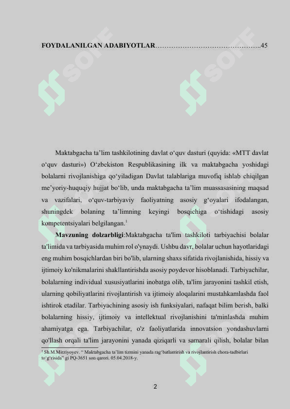 Maktabgacha ta'lim tashkiloti tarbiyachisining asosiy ish funksiyalari 2