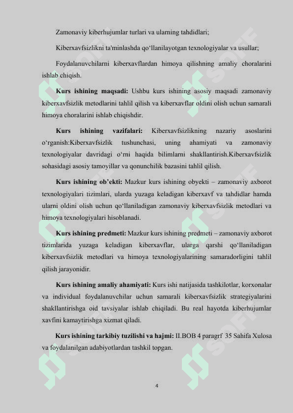 ZAMONAVIY KIBERXAVSIZLIK METODLARINI TAHLIL QILISH VA HIMOYA CHORALARI 4