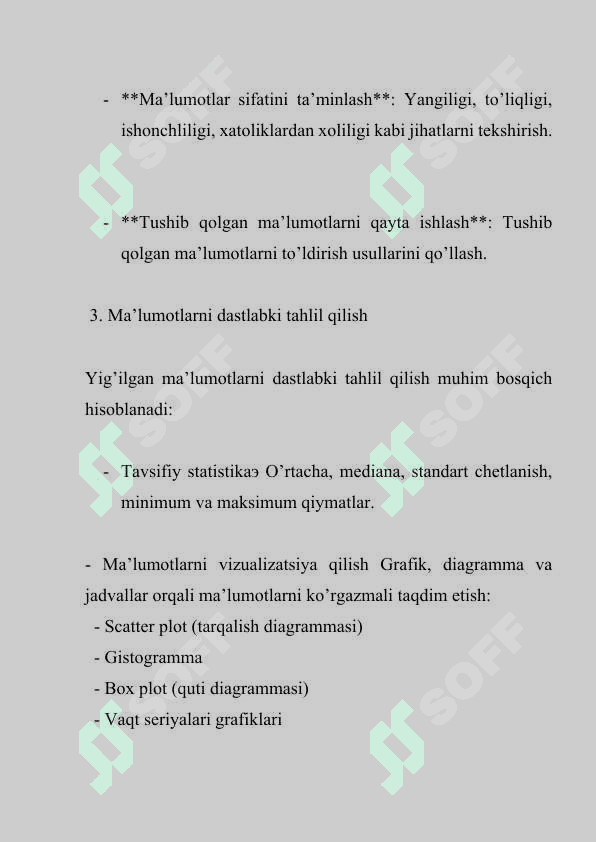 Ekonometrik tadqiqotlar qaysi bosqichlardan iborat 7