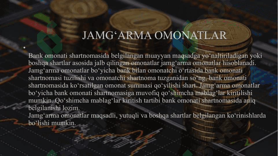 Aholi jamg'armalari bo'yicha operatsiyalarni rasmiylashtirilishi va hisobga olish tartibi 5