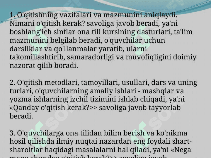 Boshlang‘ich sinflarda ona tili fanidan sinfdan  tashqari ishlar tashkil etish metodikasi 4
