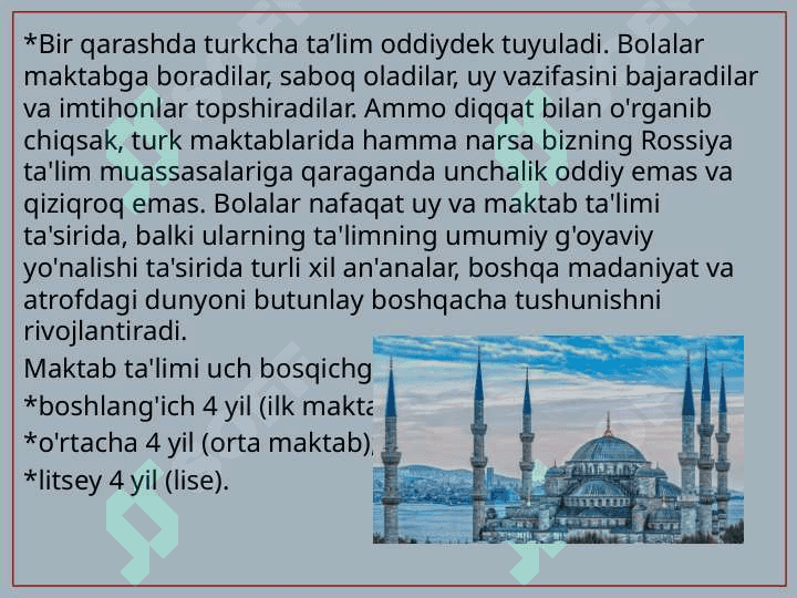 Turkiyadagi ta'lim tizimi 5