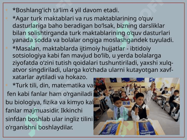 Turkiyadagi ta'lim tizimi 7