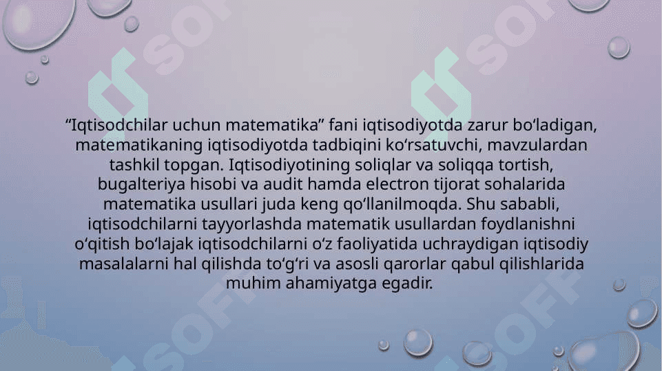 uskunalarni ta'mirlash va yangilash masalasini yechish 7