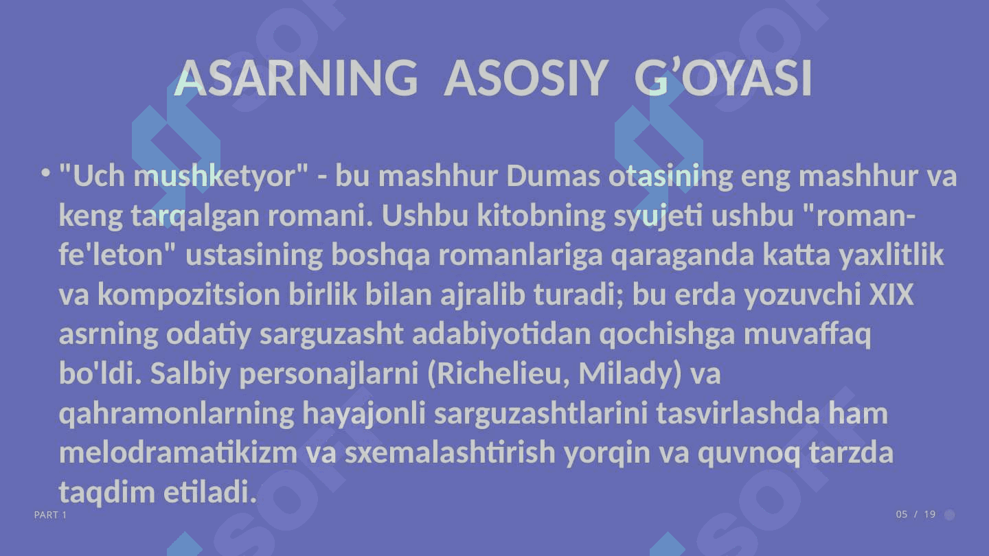 “UCH MUSHKETYOR” ALEKSANDR DYUMA 5