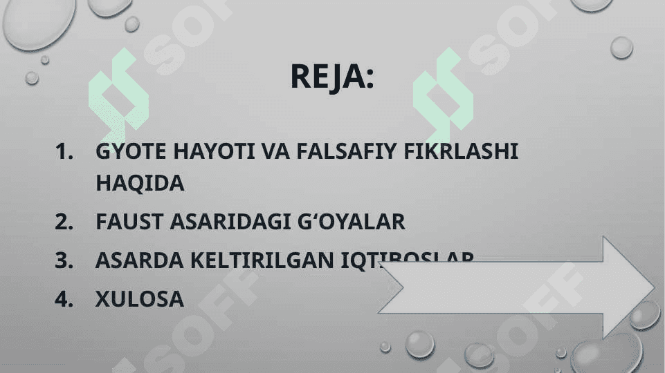 "Faust " asarida falsafiy qarashlar 2