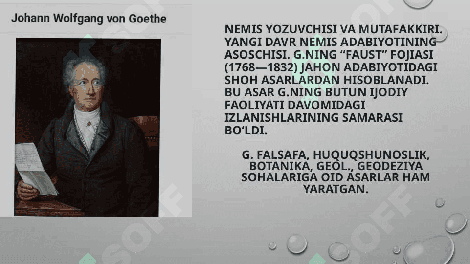 "Faust " asarida falsafiy qarashlar 3