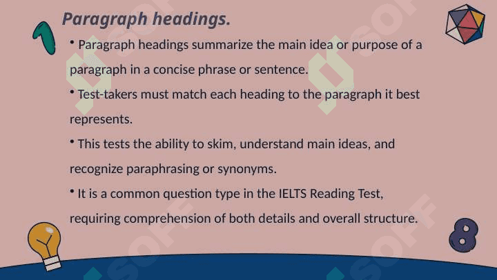 Paragraph headings 3