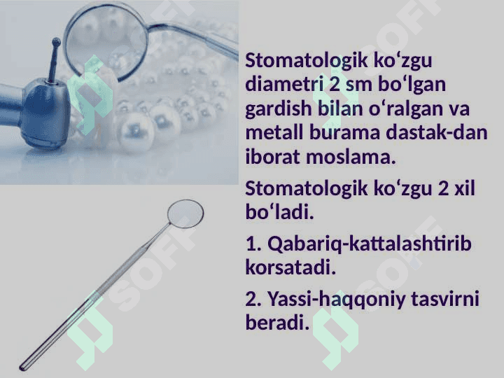 Stomatologik asboblar 3