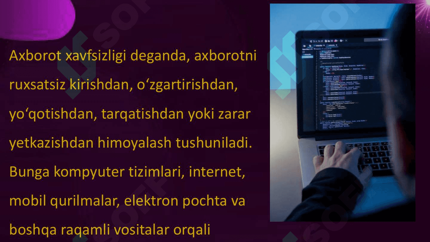 Axborot xavfsizligini taminlashning gʻoyaviy-nazariy asoslari. Google taʼlim Web-xizmatlari 3