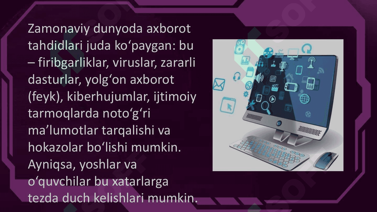Axborot xavfsizligini taminlashning gʻoyaviy-nazariy asoslari. Google taʼlim Web-xizmatlari 4