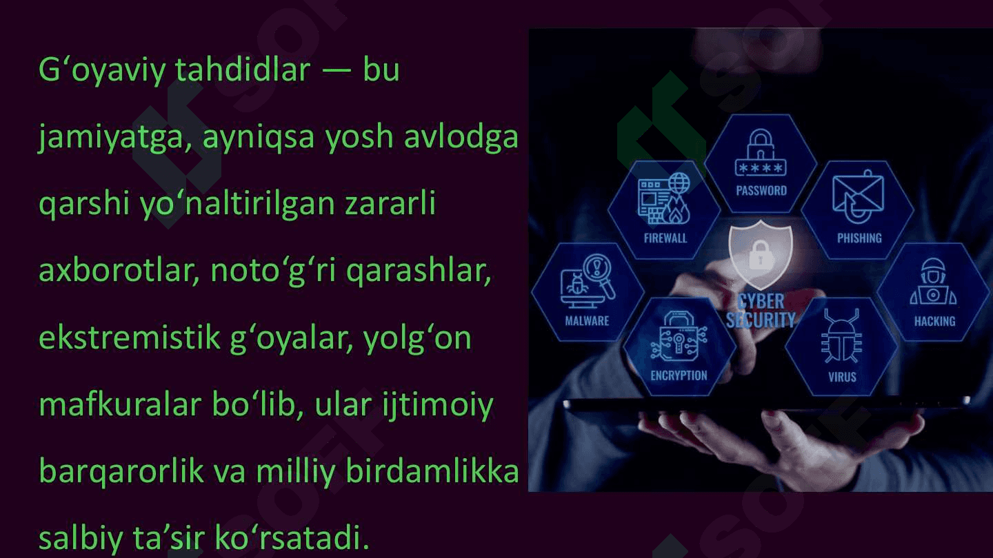 Axborot xavfsizligini taminlashning gʻoyaviy-nazariy asoslari. Google taʼlim Web-xizmatlari 5