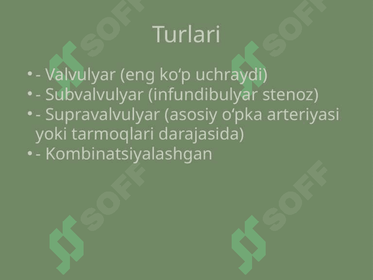 O’PKA ARTERIYASI STENOZI BOLALARDA 4