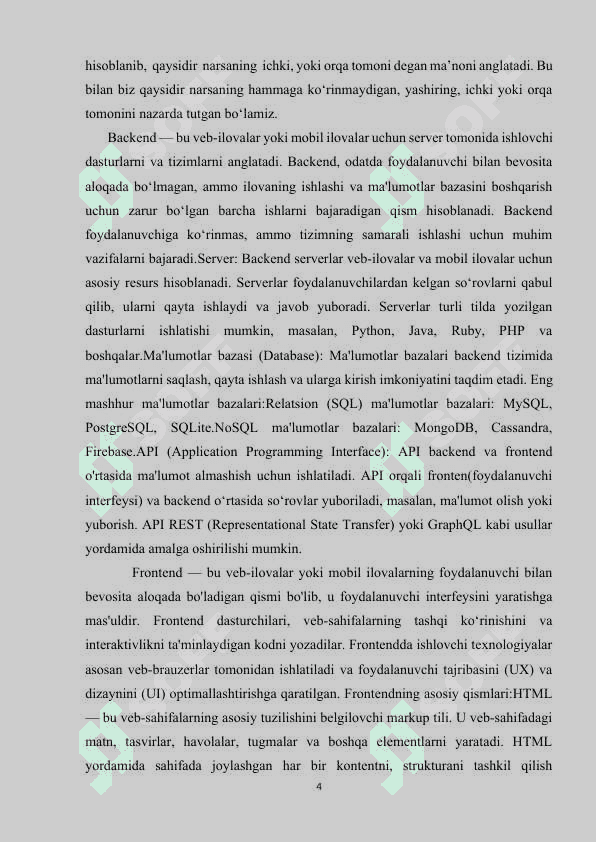 Machine Learning fanidan test va amaliy topshiriqlar jamlangan web sayt ishlab chiqish 4