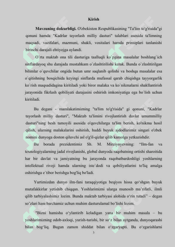 Boshlang'ich sinflarni bayon yozishga o'rgatish 2