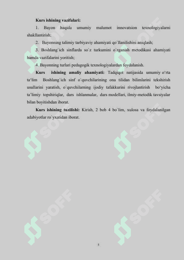 Boshlang'ich sinflarni bayon yozishga o'rgatish 4
