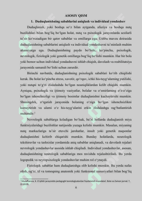Maktabgacha yoshdagi duduqlanuvchi bolalar bilan ishlashning o‘ziga xos usullari. 5