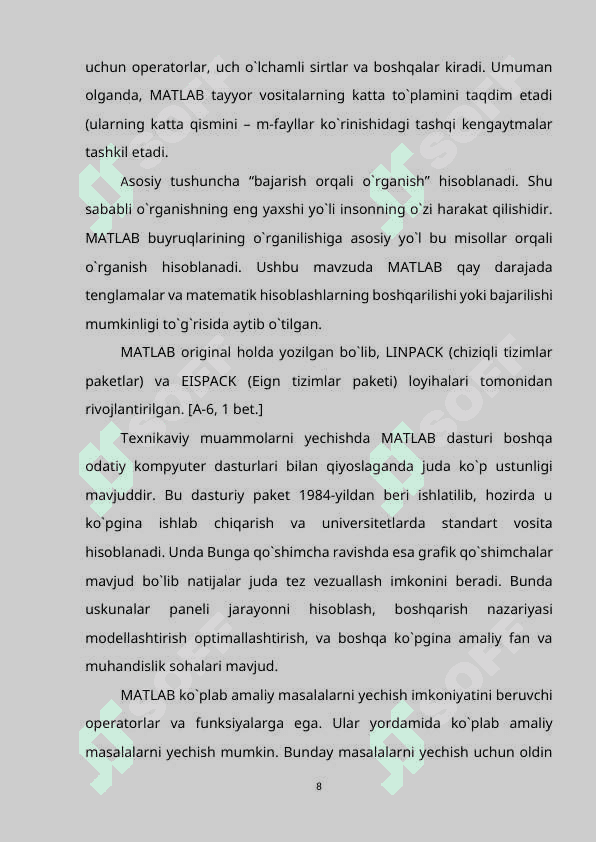MATLABDA FUNKSIYA GRAFIGINI CHIZISH 7